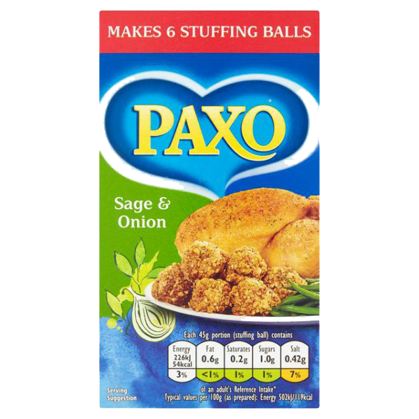 Paxo - Sage & Onion Stuffing